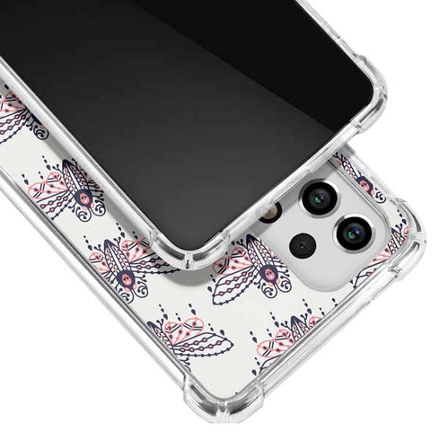 Cat Coq Blush Moth Galaxy A53 5G Clear Case