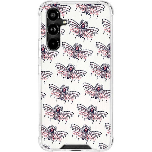 Blush Moth by Cat Coq Galaxy A54 5G Clear Case