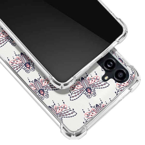 Blush Moth by Cat Coq Galaxy A54 5G Clear Case