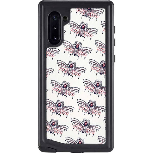 Cat Coq Blush Moth Galaxy Note 10 Waterproof Case