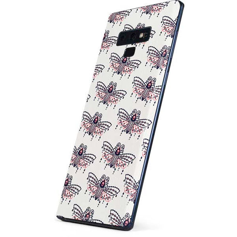 Cat Coq Blush Moth Galaxy Note 9 Skin