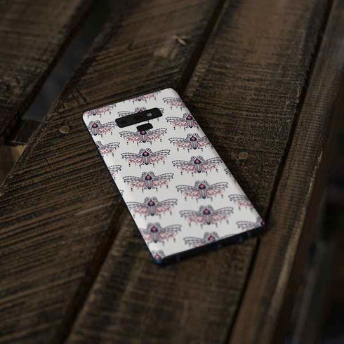 Cat Coq Blush Moth Galaxy Note 9 Skin