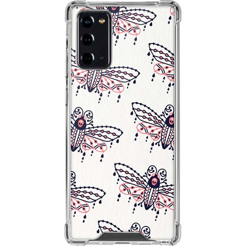 Cat Coq Blush Moth Galaxy Note20 5G Clear Case