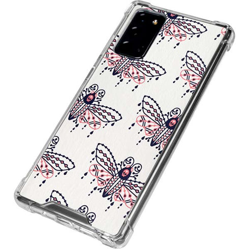 Cat Coq Blush Moth Galaxy Note20 5G Clear Case