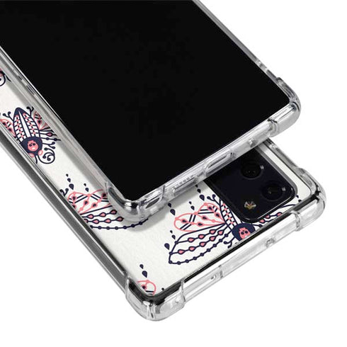 Cat Coq Blush Moth Galaxy Note20 5G Clear Case