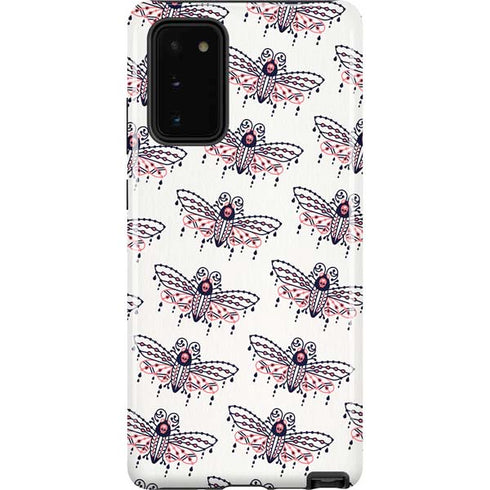 Cat Coq Blush Moth Galaxy Note20 5G Pro Case