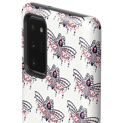 Cat Coq Blush Moth Galaxy Note20 5G Pro Case
