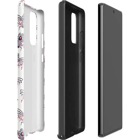 Cat Coq Blush Moth Galaxy Note20 5G Pro Case