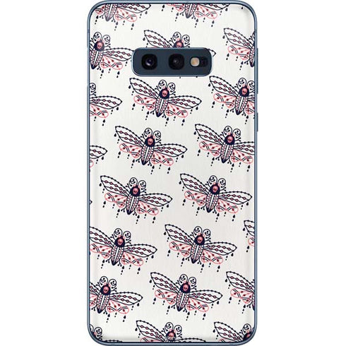 Cat Coq Blush Moth Galaxy S10e Skin