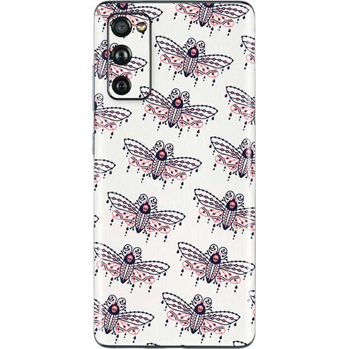 Cat Coq Blush Moth Galaxy S20 Fan Edition Skin