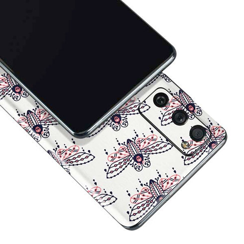 Cat Coq Blush Moth Galaxy S20 Fan Edition Skin