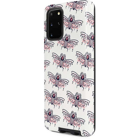 Cat Coq Blush Moth Galaxy S20 Plus Pro Case