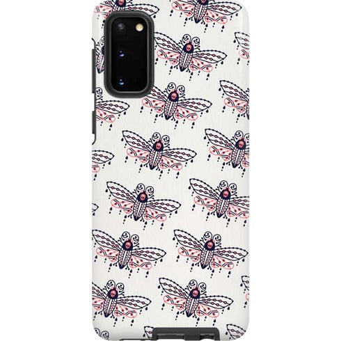 Cat Coq Blush Moth Galaxy S20 Pro Case