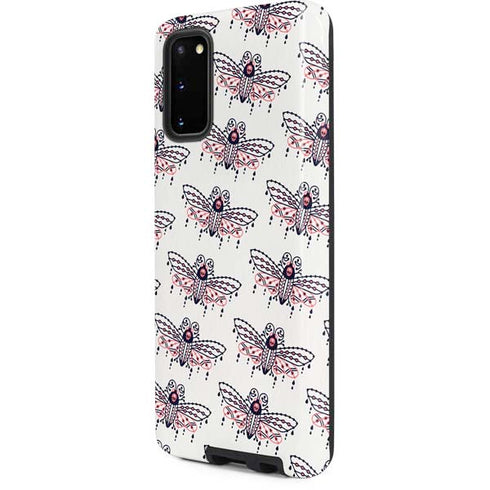 Cat Coq Blush Moth Galaxy S20 Pro Case