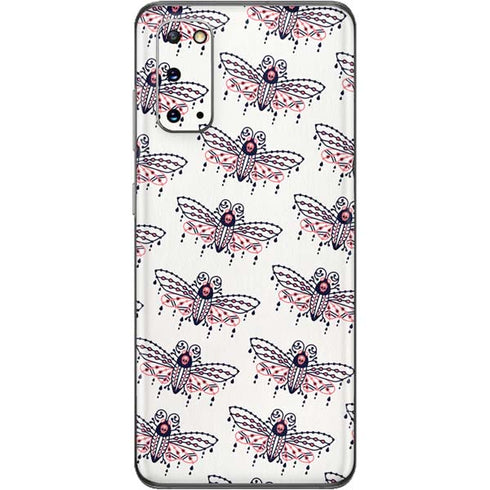 Cat Coq Blush Moth Galaxy S20 Skin