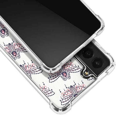 Cat Coq Blush Moth Galaxy S21 5G Clear Case