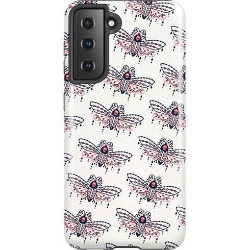 Cat Coq Blush Moth Galaxy S21 5G Pro Case