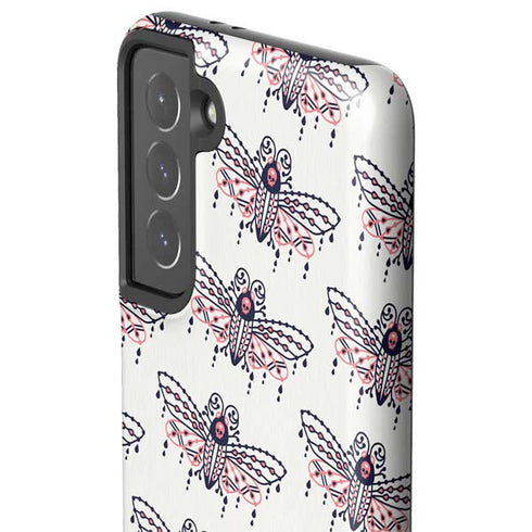 Cat Coq Blush Moth Galaxy S21 5G Pro Case