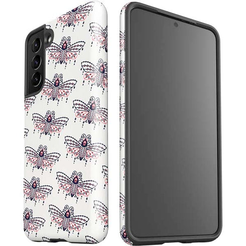 Cat Coq Blush Moth Galaxy S21 5G Pro Case