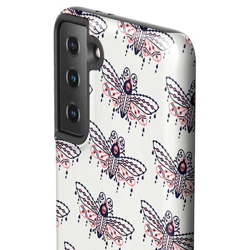 Cat Coq Blush Moth Galaxy S21 FE Pro Case