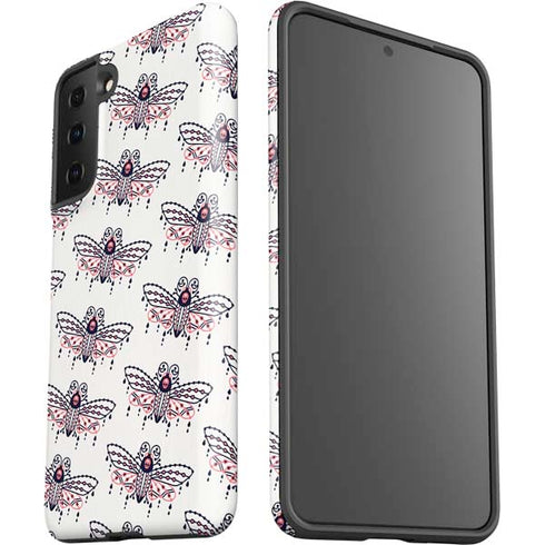 Cat Coq Blush Moth Galaxy S21 FE Pro Case