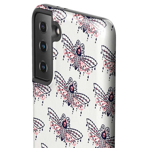 Cat Coq Blush Moth Galaxy S21 Plus 5G Pro Case