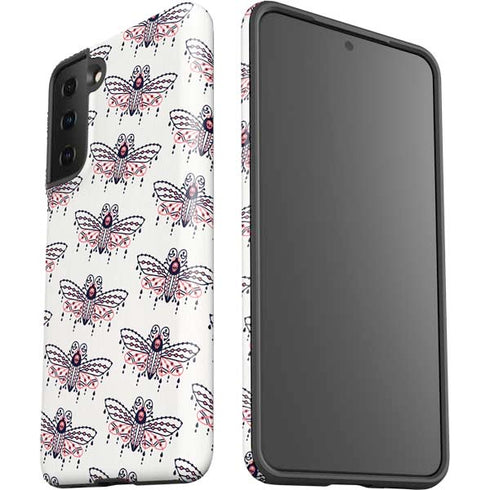 Cat Coq Blush Moth Galaxy S21 Plus 5G Pro Case