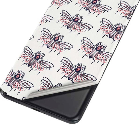 Cat Coq Blush Moth Galaxy S21 Ultra 5G Skin