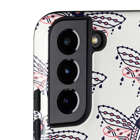 Cat Coq Blush Moth Galaxy S22 Plus Pro Case