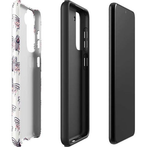 Cat Coq Blush Moth Galaxy S22 Plus Pro Case