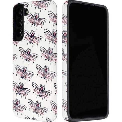 Cat Coq Blush Moth Galaxy S22 Plus Pro Case