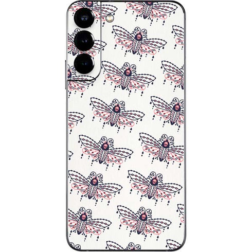 Cat Coq Blush Moth Galaxy S22 Plus Skin