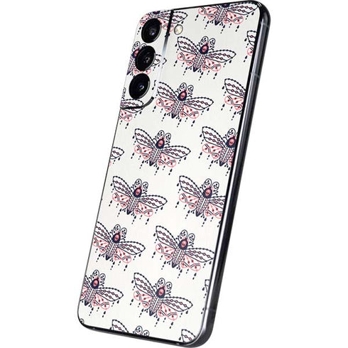 Cat Coq Blush Moth Galaxy S22 Plus Skin