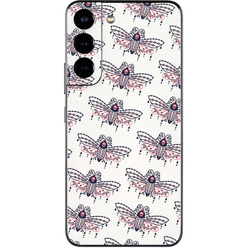 Cat Coq Blush Moth Galaxy S22 Skin