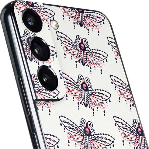 Cat Coq Blush Moth Galaxy S22 Skin