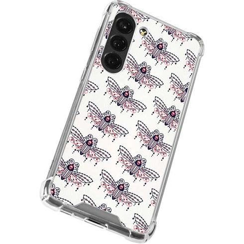 Cat Coq Blush Moth Galaxy S23 Clear Case