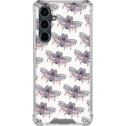 Blush Moth by Cat Coq Galaxy S23 FE Clear Case