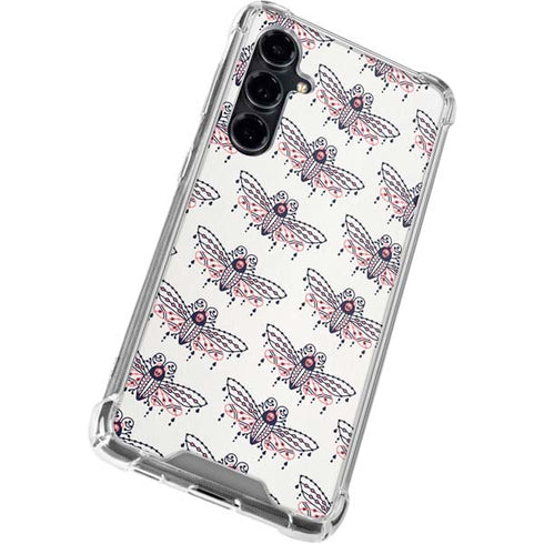 Blush Moth by Cat Coq Galaxy S23 FE Clear Case