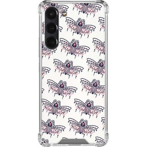 Cat Coq Blush Moth Galaxy S23 Plus Clear Case