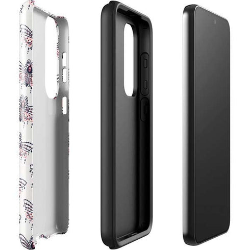 Cat Coq Blush Moth Galaxy S23 Plus Pro Case