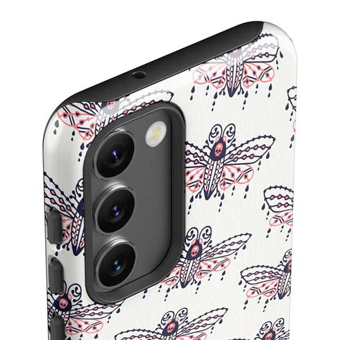 Cat Coq Blush Moth Galaxy S23 Pro Case