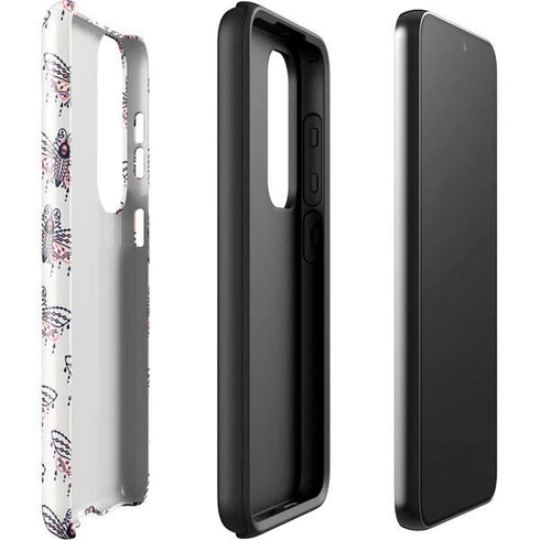 Cat Coq Blush Moth Galaxy S23 Pro Case