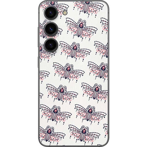 Cat Coq Blush Moth Galaxy S23 Skin
