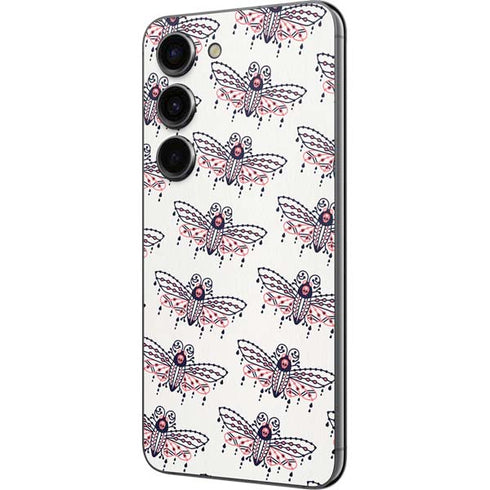 Cat Coq Blush Moth Galaxy S23 Skin