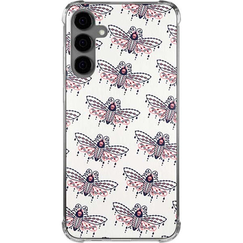 Blush Moth by Cat Coq Galaxy S24 Plus Clear Case