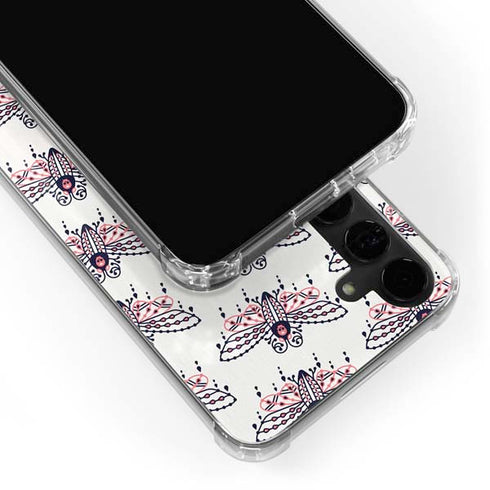 Blush Moth by Cat Coq Galaxy S24 Plus Clear Case