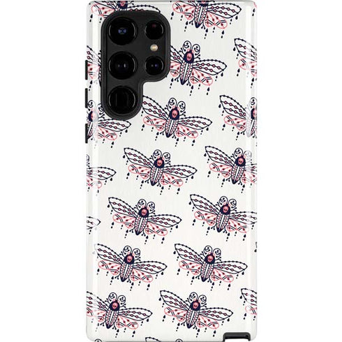 Blush Moth by Cat Coq Galaxy S24 Ultra Impact Case