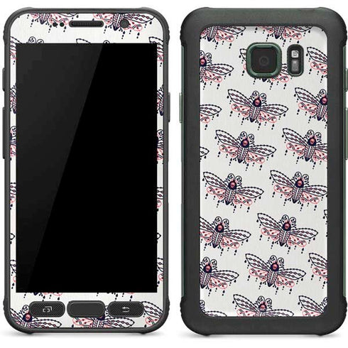 Cat Coq Blush Moth Galaxy S7 Active Skin