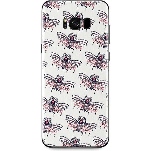 Cat Coq Blush Moth Galaxy S8 Plus Skin