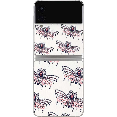 Cat Coq Blush Moth Galaxy Z Flip3 5G Skin